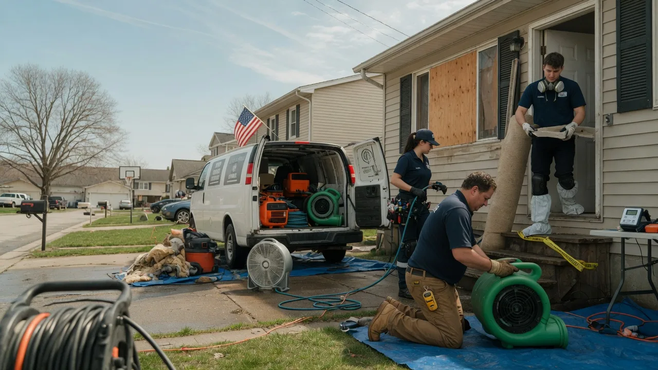 Water Damage Restoration in Clifford, PA near me